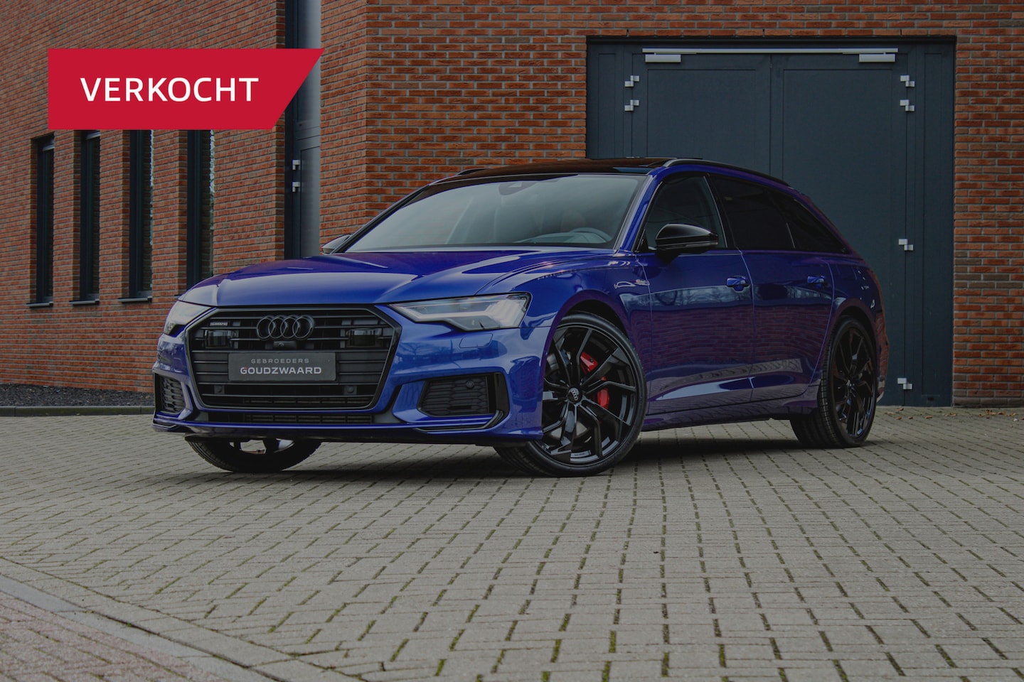 Audi A6 Avant - 55 TFSI e quattro Competition | ULTRABLAUW | Sportstoelen | Pano | Carbon | Matrix | HUD | - AutoWereld.nl