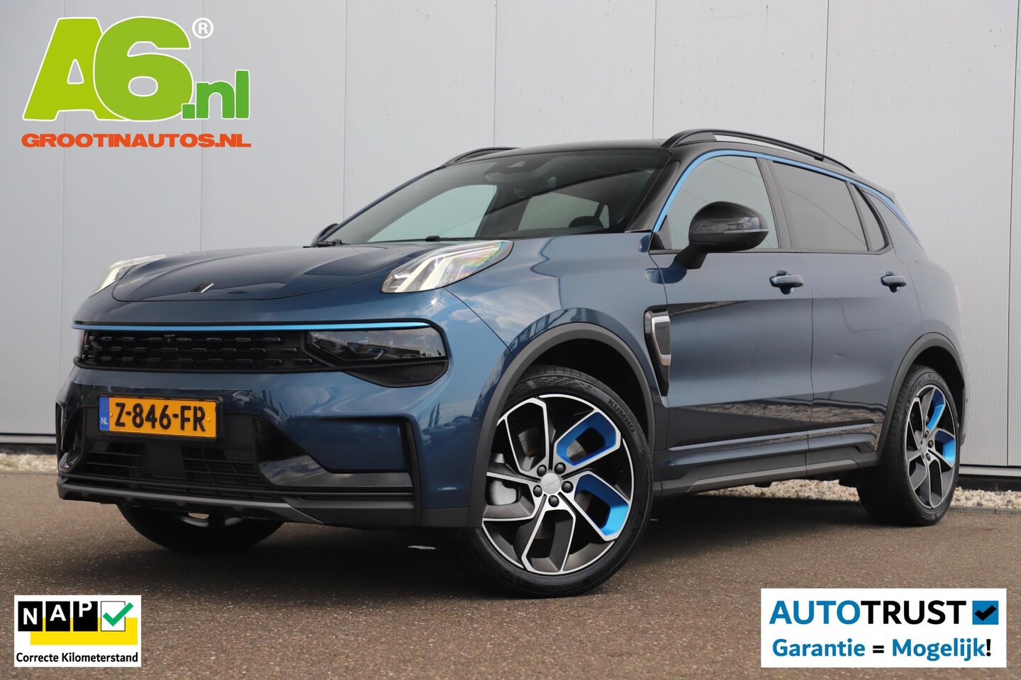 Lynk & Co 01 - 1.5 Incl. BTW Panoramadak Stoelverwarming Carplay 360 Camera SOH Accu 98% - AutoWereld.nl