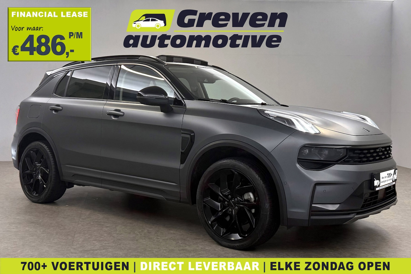 Lynk & Co 01 - 1.5 | Matte Grijs | Pano | Sfeer | 360° |  Memory | Virtual | Adap. Cruise | Carplay - AutoWereld.nl