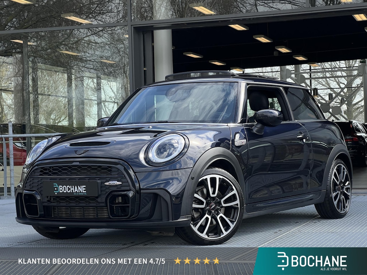 MINI Cooper S - Mini 2.0 Rockingham GT Edition Automaat 178PK | Panoramadak | Leder | Navigatie | Head-up - AutoWereld.nl