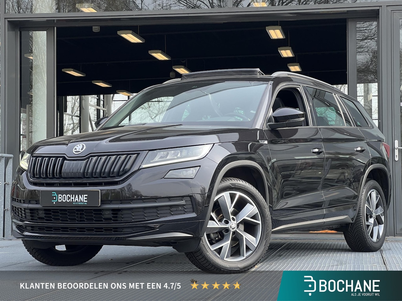 Skoda Kodiaq - 1.5 TSI Sportline Business Automaat 150PK | Panoramadak | Navigatie | Stoelverwarming | Ha - AutoWereld.nl