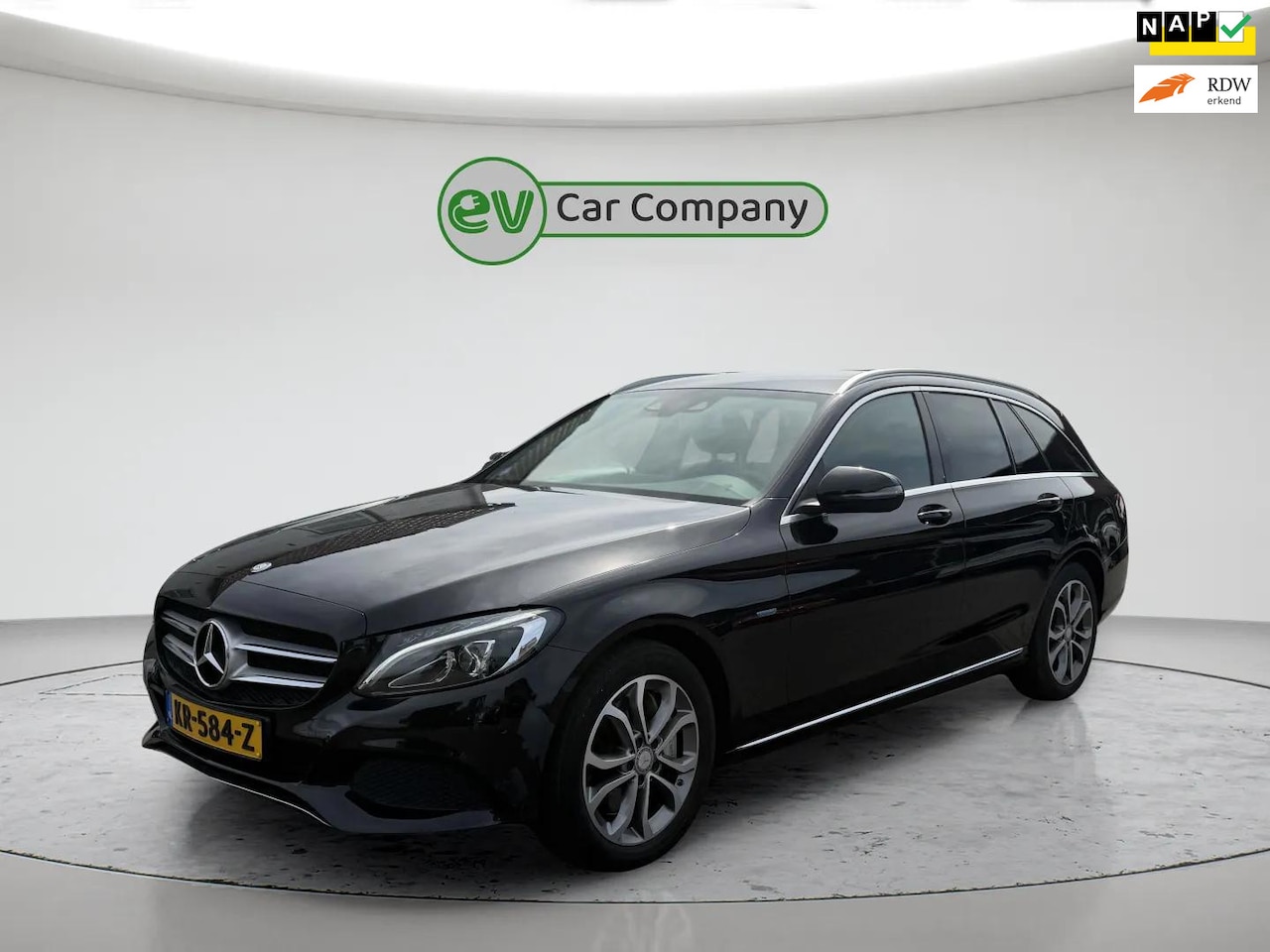 Mercedes-Benz C-klasse Estate - 350 e Lease Edition | Burmester | Trekhaak | Camera | Elektr. Stoelen | Half Leder - AutoWereld.nl