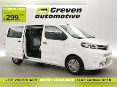 Peugeot Expert - Toyota PROACE Worker 2.0 D-4D L3H1 | DC | 6 Zits | Airco | Cruise | Trekhaak | 2xSchuifdeu