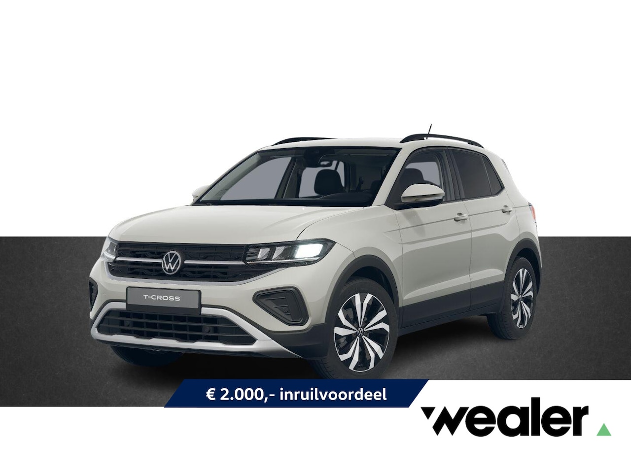 Volkswagen T-Cross - Life Edition 1.0 TSI 85 kW / 116 PK 7 versn. DSG | Navigatie | Climatronic | Digital cockp - AutoWereld.nl
