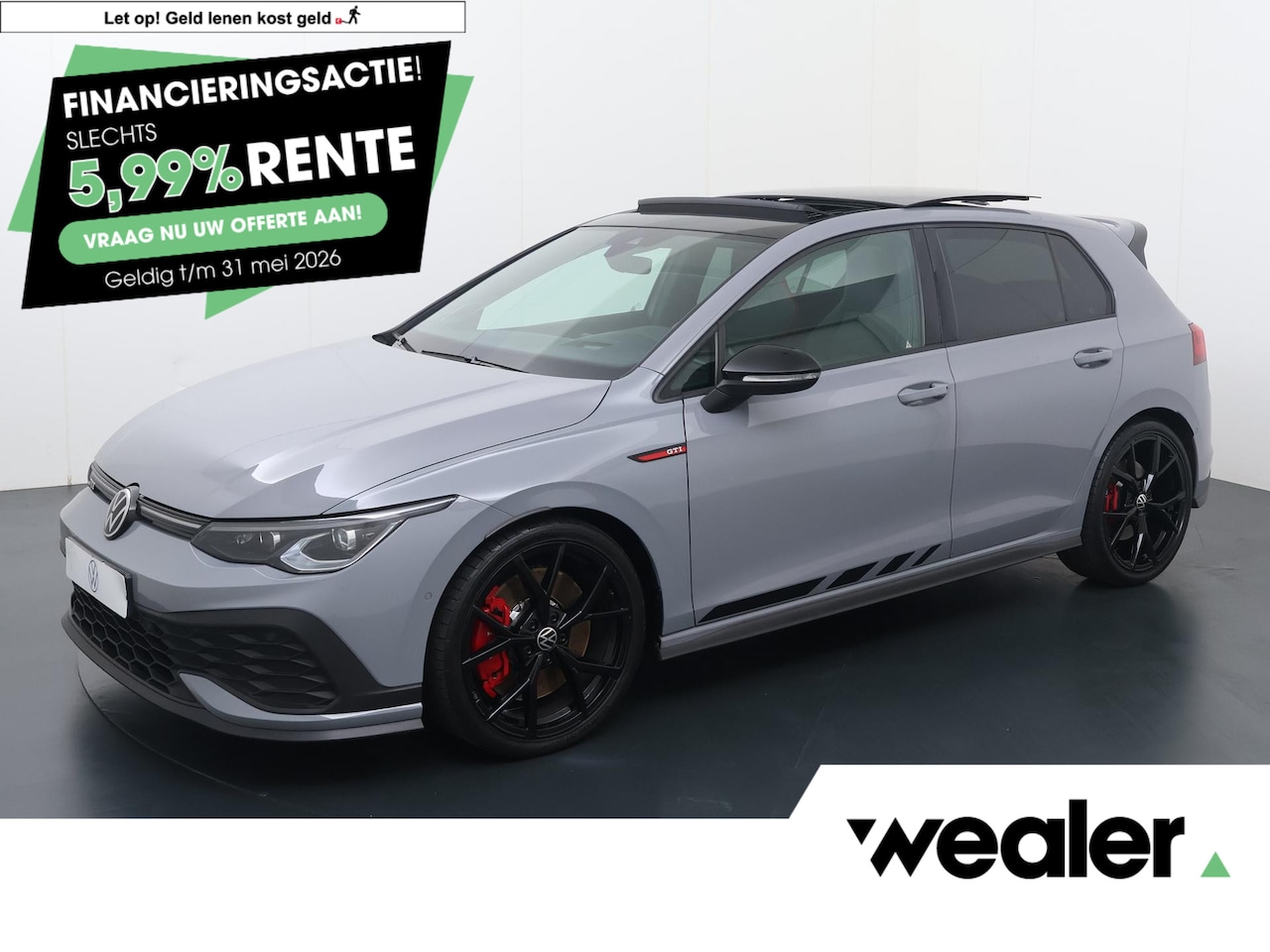 Volkswagen Golf - 2.0 TSI GTI Clubsport | 301 PK | Panoramadak | LED matrix IQ.Light koplampen | 19" LM velg - AutoWereld.nl