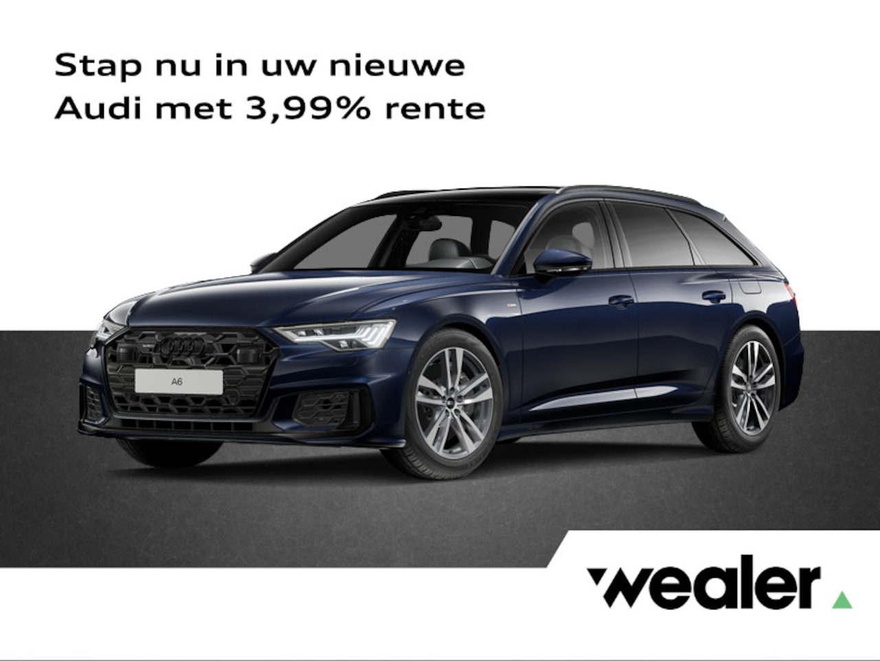 Audi A6 Avant - S edition Competition 50 TFSI e 299 PK | Panoramadak | 21" Velgen | Lederen Sportstoelen | - AutoWereld.nl