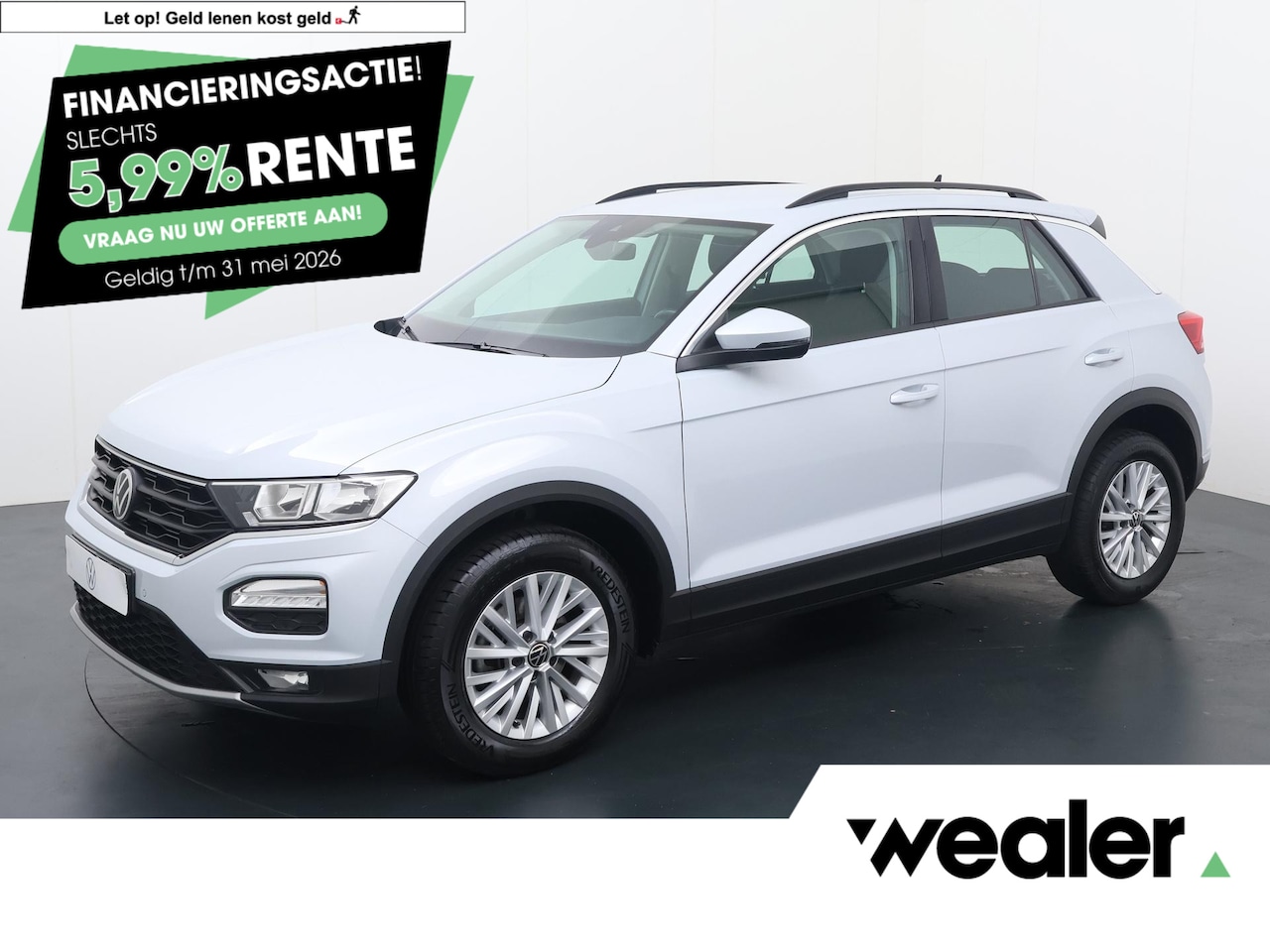 Volkswagen T-Roc - 1.0 TSI Style | 110 PK | Achteruitrijcamera | Navigatiesysteem | Adaptive cruise control | - AutoWereld.nl