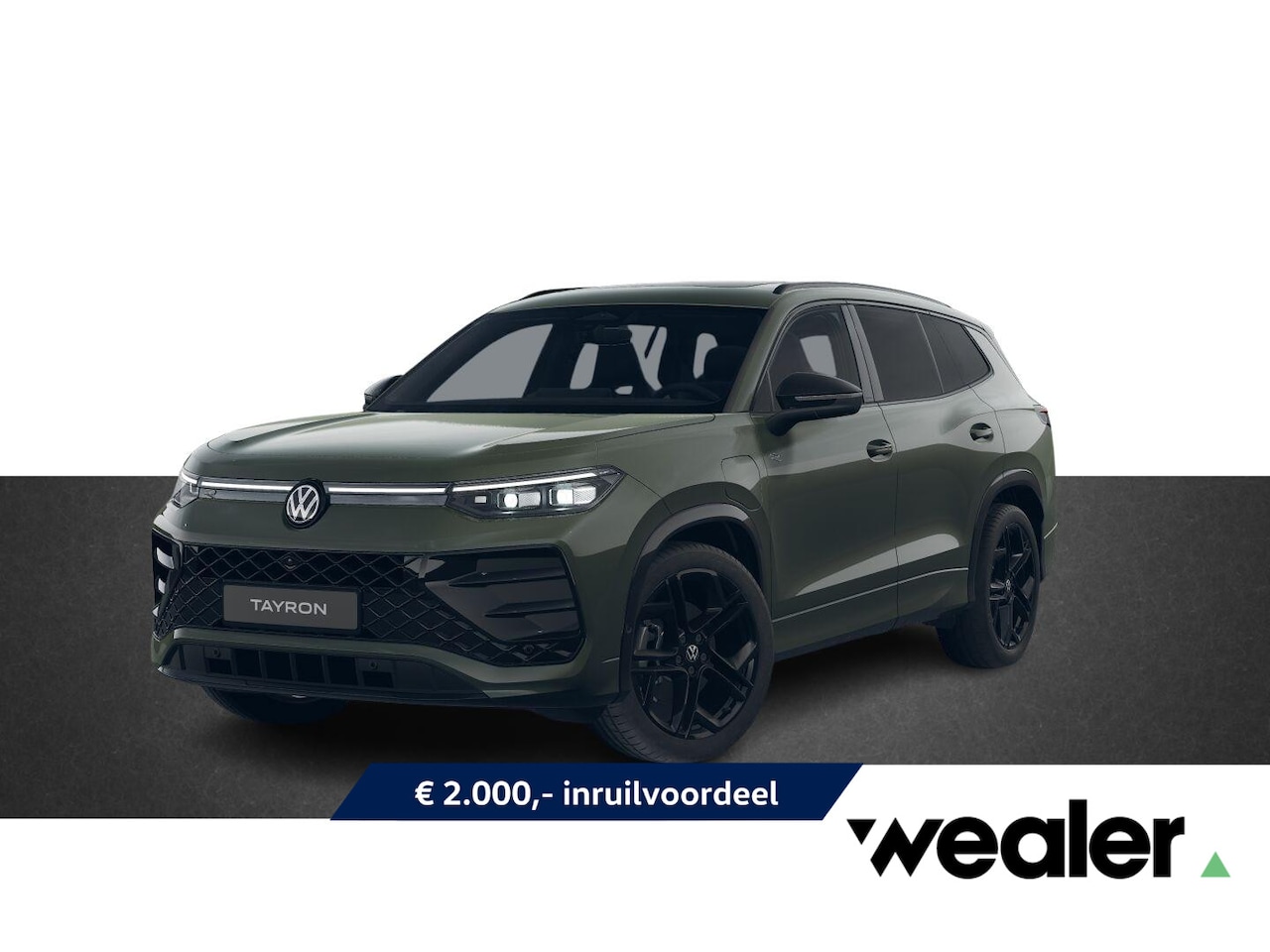 Volkswagen Tayron - R-Line Edition 1.5 eHybrid 150 kW / 204 PK DSG | Black Style | Panoramadak | Trekhaak met - AutoWereld.nl