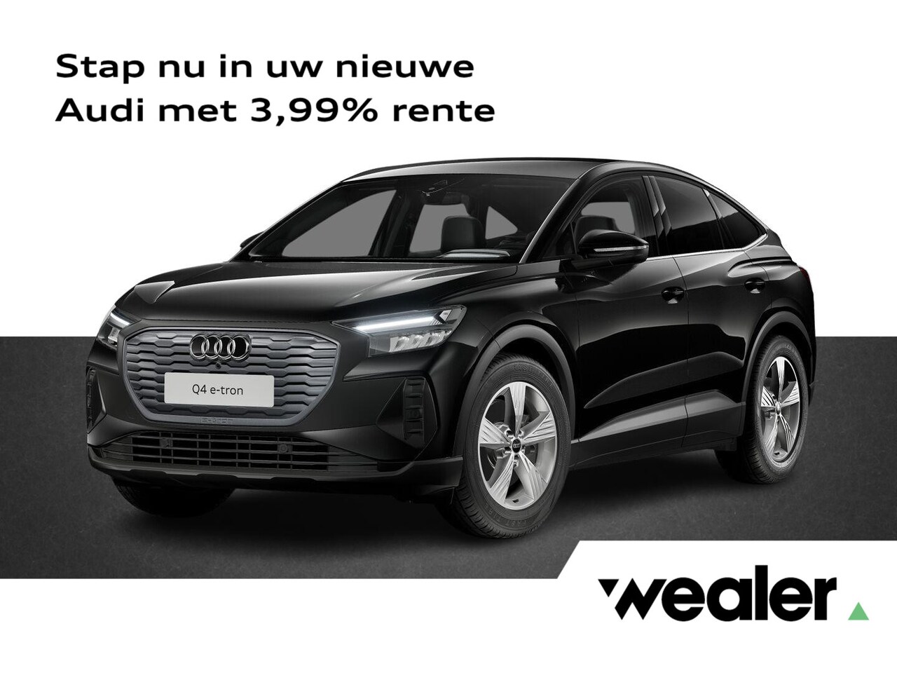 Audi Q4 Sportback e-tron - edition e-tron 40 63 kWh 150 kW / 204 PK Sportback Achteruitrijcamera | Adaptieve Cruise C - AutoWereld.nl