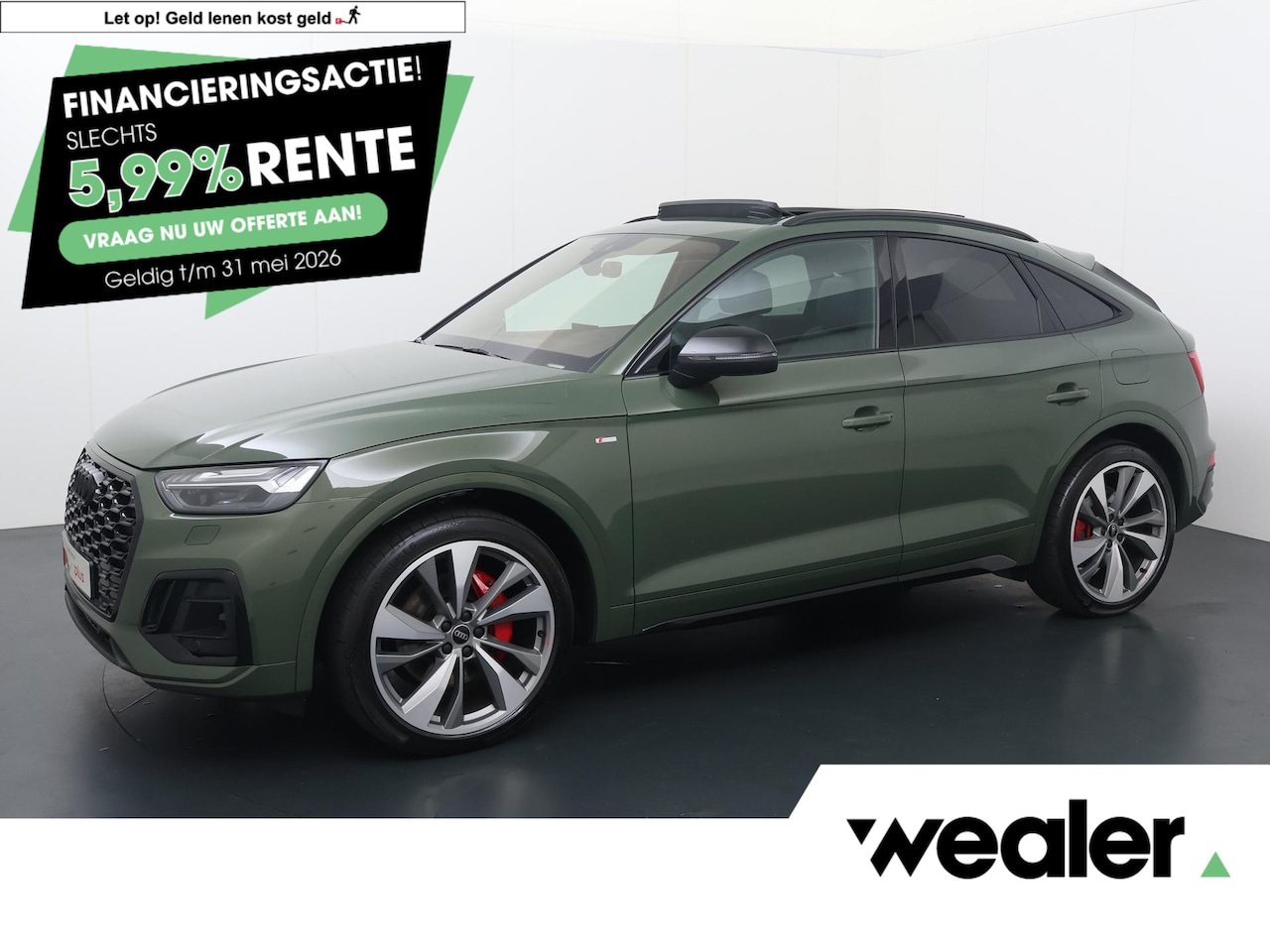 Audi Q5 Sportback - 55 TFSI e S edition Competition | 367 PK | SoH 95% | Trekhaak | Panoramadak | Luchtvering - AutoWereld.nl