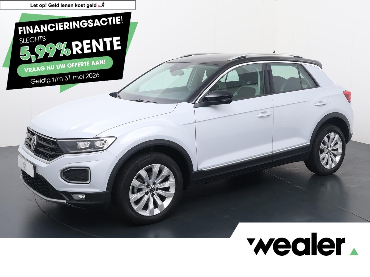 Volkswagen T-Roc - 1.5 TSI Sport | 150 PK | Adaptive cruise control | Apple Carplay/Android Auto | Keyless | - AutoWereld.nl