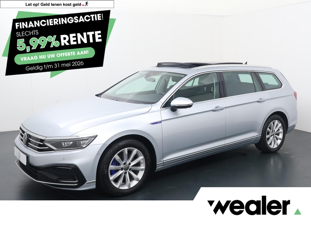 Volkswagen Passat Variant - 1.4 TSI PHEV GTE Business | 218 PK | SoH 91% | Trekhaak | Panoramadak | 360 graden camera - AutoWereld.nl