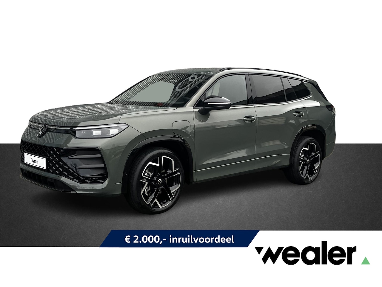 Volkswagen Tayron - R-Line Edition 1.5 eHybrid 150 kW / 204 PK DSG | Black Style | Panoramadak | Trekhaak wegk - AutoWereld.nl