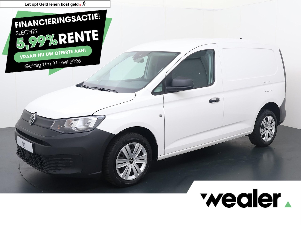 Volkswagen Caddy Cargo - 2.0 TDI Comfort | 122 PK | Automaat | Navigatiesysteem | Airco | Cruise control | - AutoWereld.nl
