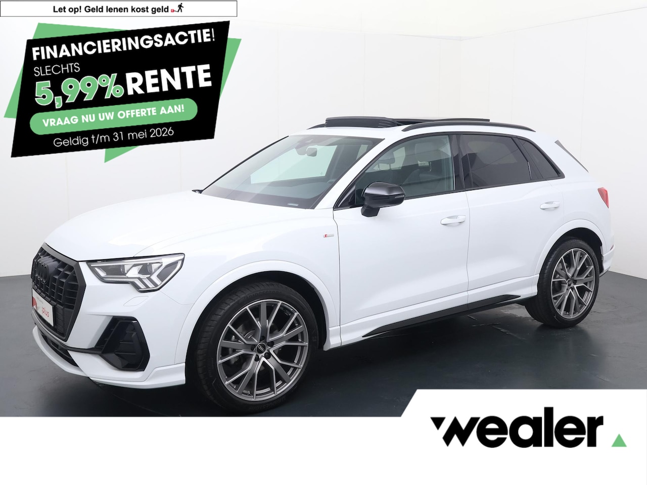 Audi Q3 - 35 TFSI S edition Competition | 150 PK | Automaat | Panoramadak | Matrix LED koplampen | 2 - AutoWereld.nl