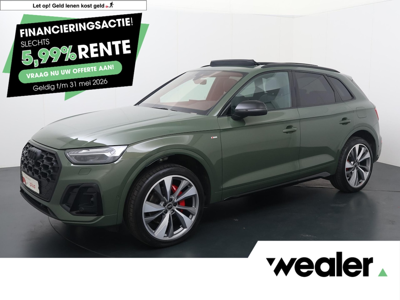 Audi Q5 - 55 TFSI e S edition Competition | 367 PK | SoH 97% | Trekhaak | Panoramadak | 360 graden c - AutoWereld.nl