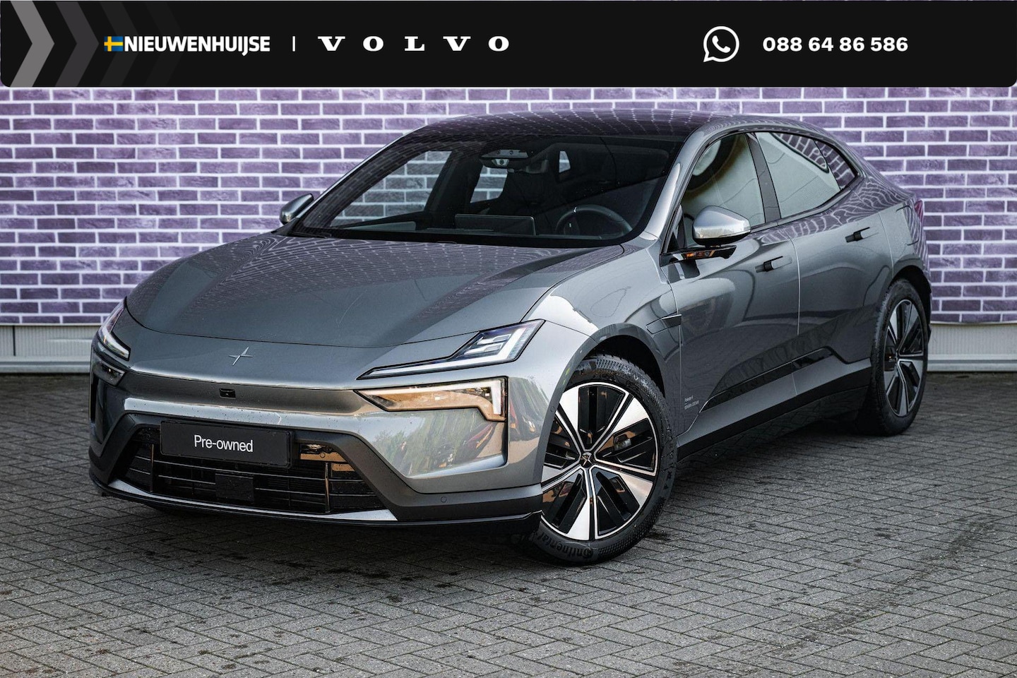 Polestar 4 - Long Range Single motor 100 kWh | Warmtepomp | 360 Graden Camera | Head-up Display | AutoP - AutoWereld.nl
