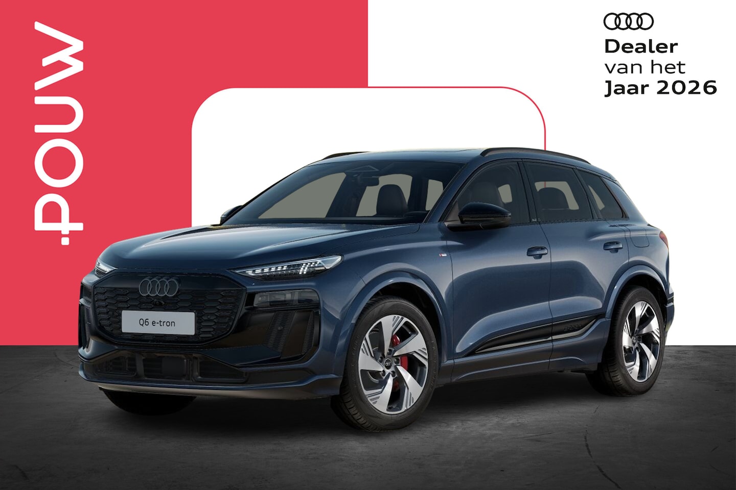 Audi Q6 e-tron - 252pk S Edition 83 kWh | Panoramadak | Trekhaak Wegklapbaar - AutoWereld.nl
