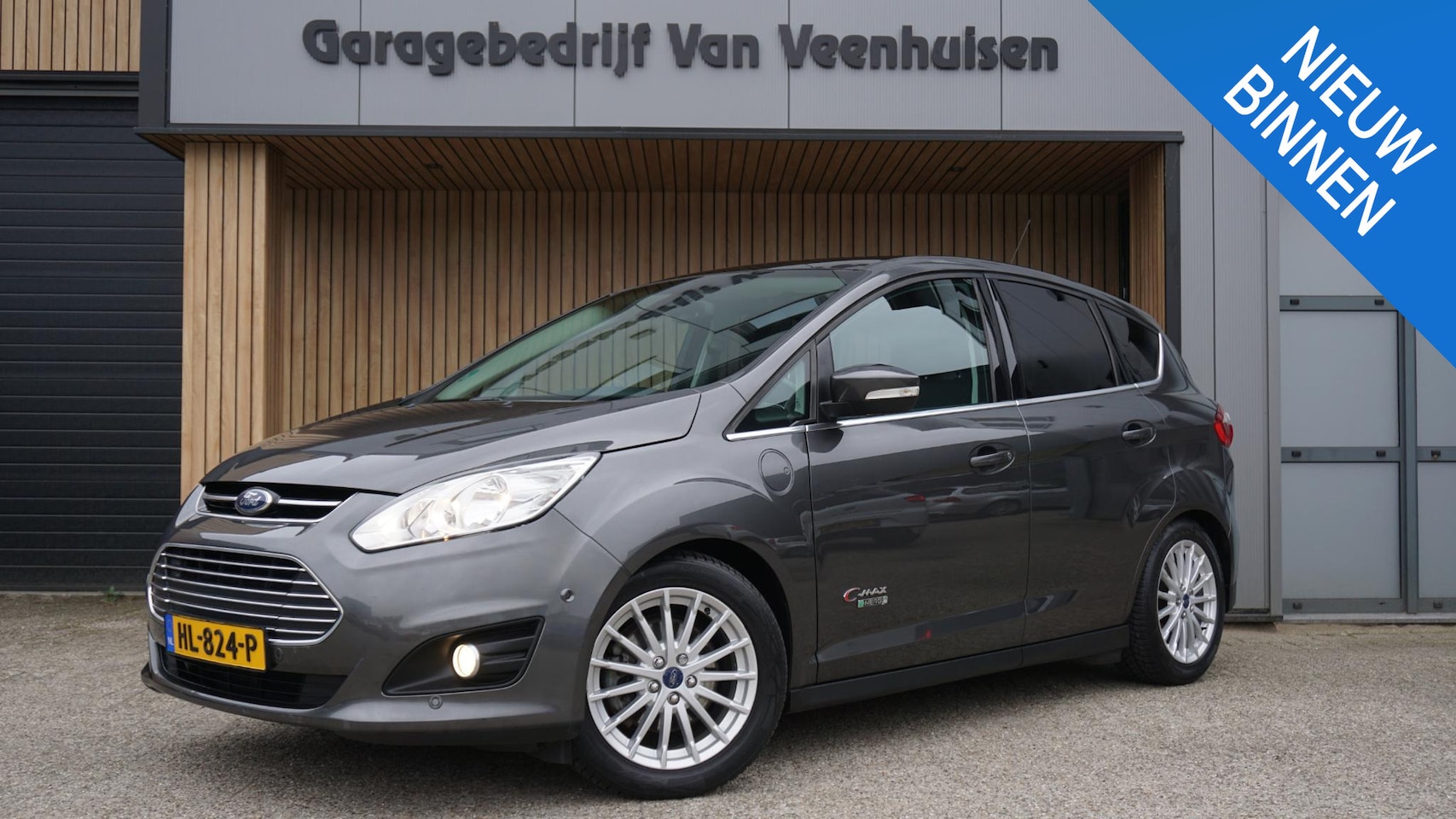 Ford C-Max - 2.0 185pk Plug-in Hybrid Titanium Plus Pano.Dak Leder 17inch LM Keyless A-Camera *NL auto* - AutoWereld.nl