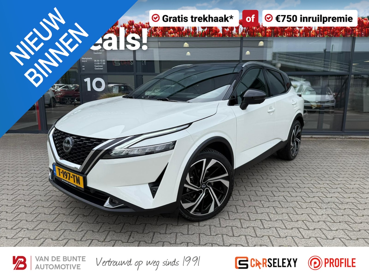 Nissan Qashqai - 1.3 MHEV Xtronic Tekna Plus *NL-Auto & Massage* - AutoWereld.nl