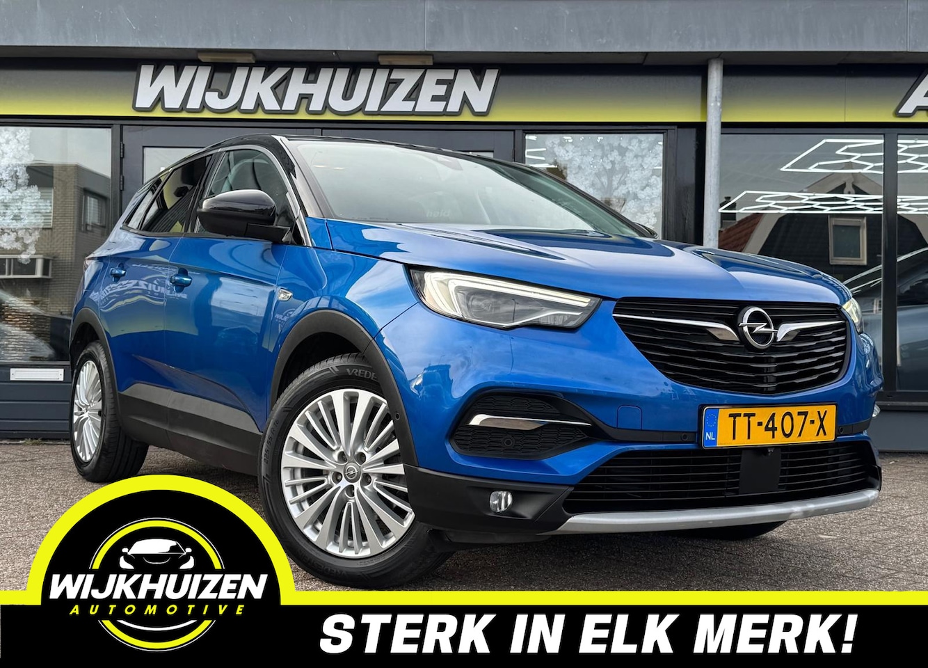 Opel Grandland X - 1.2 Turbo Innovation met Climate !!! Leder !!! Memory stoelen !!! Vol opties !!! - AutoWereld.nl