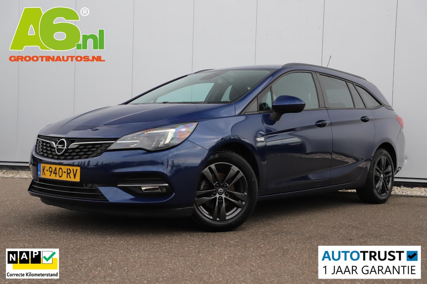 Opel Astra Sports Tourer - 1.2 Edition 131PK Trekhaak Navigatie Achteruitrijcamera Carplay Android 16 inch LMV - AutoWereld.nl