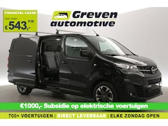 Opel Vivaro-e - L3H1 75 kWh | Snelladen | Dubbele Cabine | SOH 98% | Elektrisch | Airco | Cruise