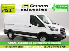Ford E-Transit - L2H2 Trend 68 kWh | Snelladen | SOH 98% | Airco | Camera | 3 Zits | Cruise | Carplay | Nav