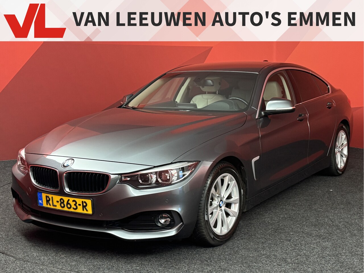 BMW 4-serie Gran Coupé - 420i Corporate Lease High Executive | Cruise | Navi | Stoelverwarming - AutoWereld.nl