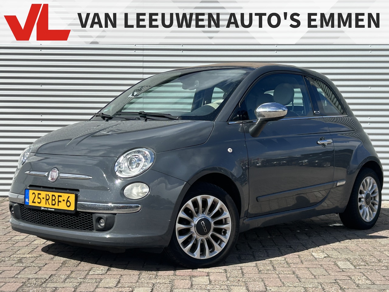 Fiat 500 C - 1.2 Rock Cabrio | Airco | Automaat | Leer! - AutoWereld.nl