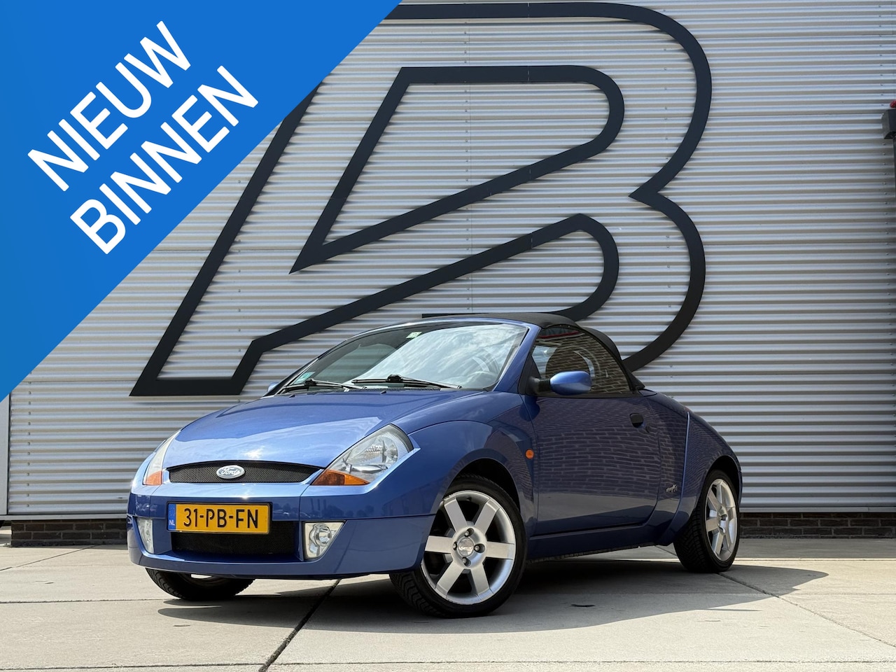 Ford Streetka - 1.6 Futura 2e Eigenaar|Airco|Leder|Goed Ondehrouden|Stoelverwarming|Elektr. Ramen|N.A.P|AP - AutoWereld.nl