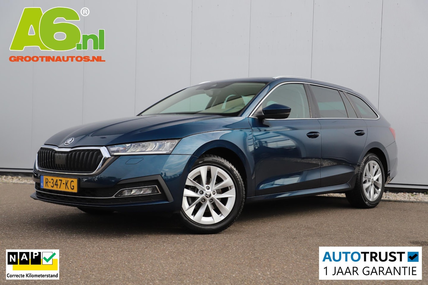 Skoda Octavia Combi - 1.0 e-TSI Business Edition Plus Automaat Trekhaak Virtual Navigatie Achteruitrijcamera Sto - AutoWereld.nl