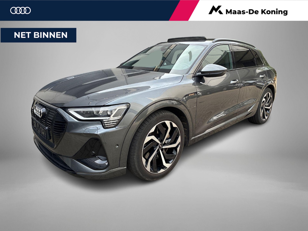 Audi e-tron - 55 Quattro 408pk 95 kWh S Edition · SOH 91,7% · Panoramadak · Camera · Luchtvering · Afnee - AutoWereld.nl