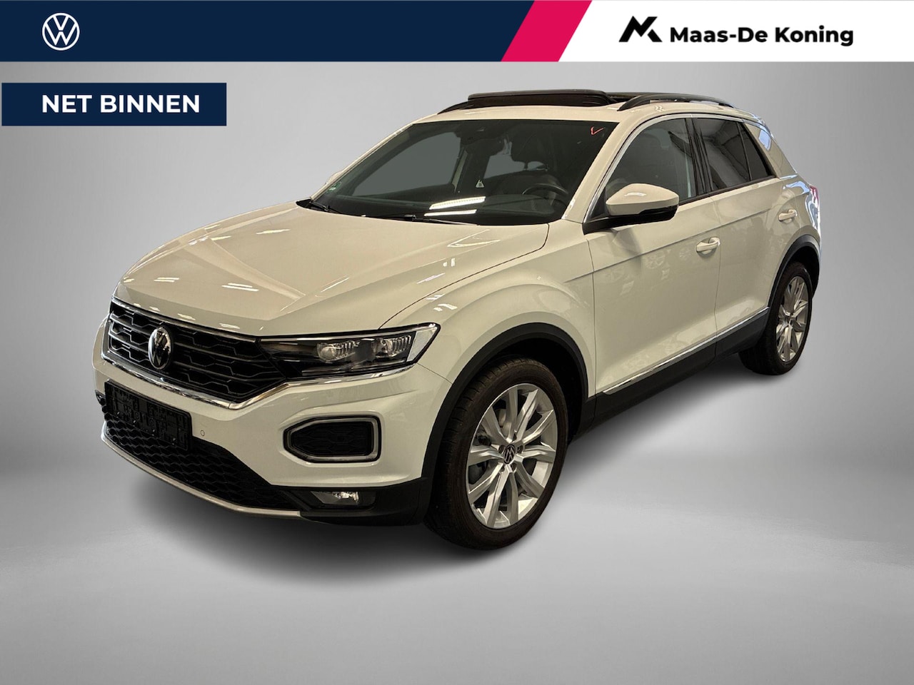 Volkswagen T-Roc - 1.5 TSI 150pk DSG Sport · Panoramadak · Camera · Afn. Trekhaak · Dodehoeksensor · ACC · 18 - AutoWereld.nl