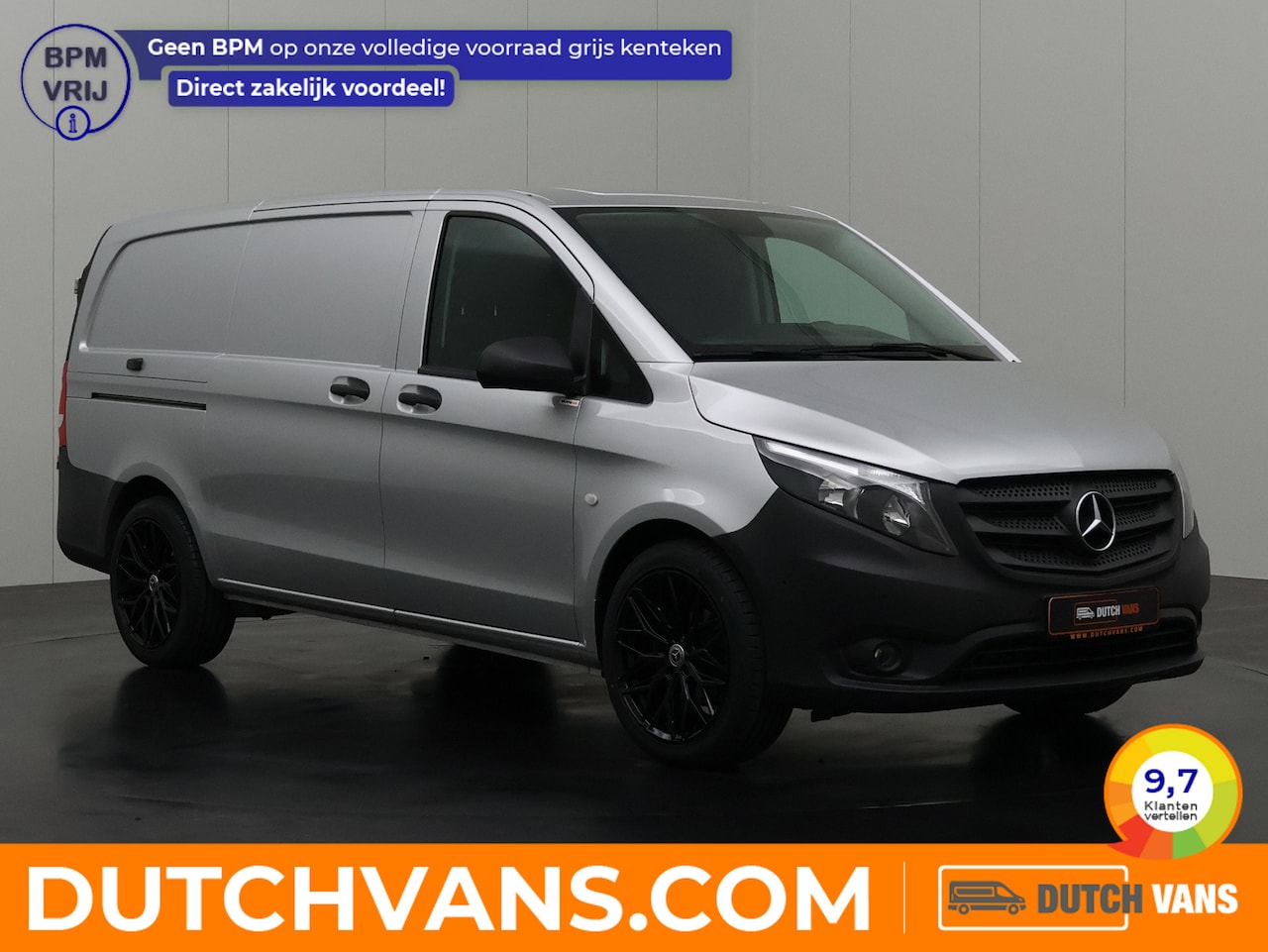 Mercedes-Benz Vito - 114CDI Automaat Lang Achterdeuren | 2500Kg Trekhaak | Multimedia | Camera | Airco | Cruise - AutoWereld.nl
