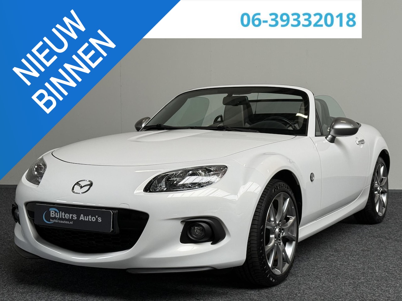 Mazda MX-5 - 1.8 Silver Edition | LEDER | CARPLAY | CAMERA - AutoWereld.nl