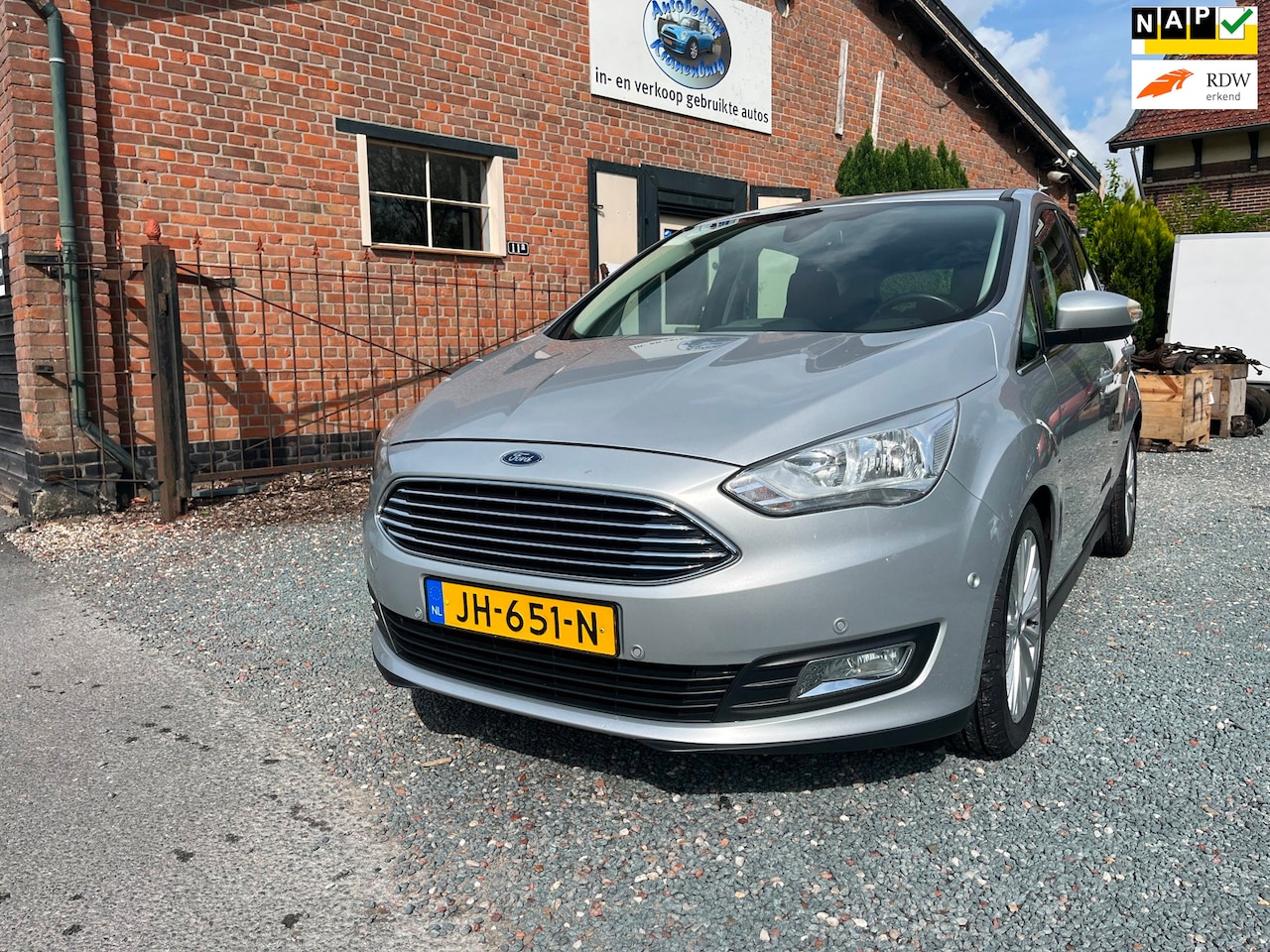 Ford C-Max - 1.0 Titanium 1.0 Titanium ( Climate controle + Navigatie + Parkeersensoren ) - AutoWereld.nl