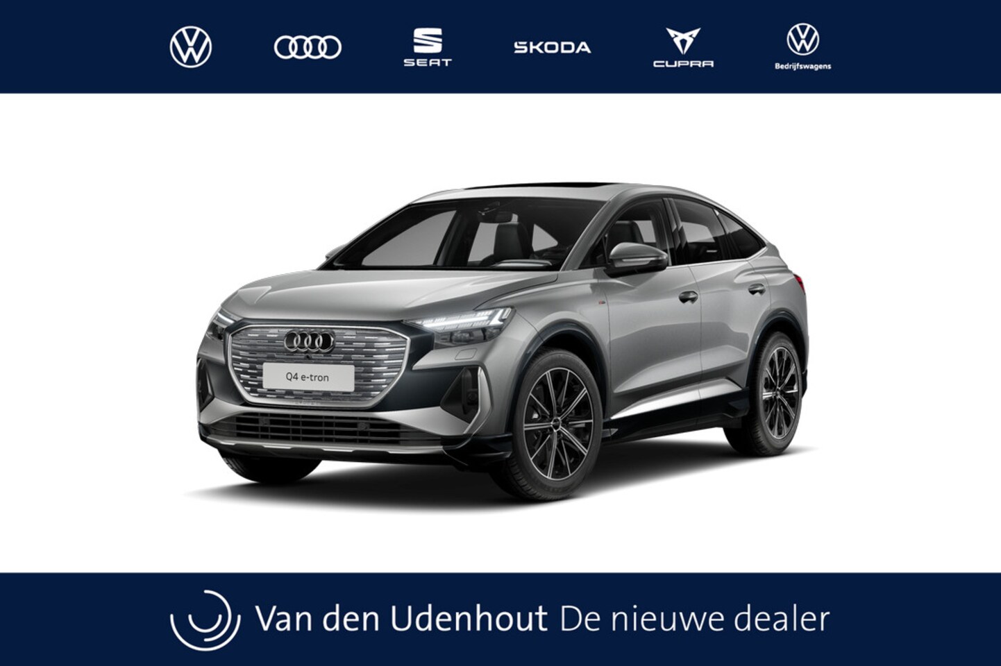 Audi Q4 Sportback e-tron - Q4 Sportback 45 e-tron 286 1AT S edition Competition | Achterklep, automatisch bedienbaar - AutoWereld.nl