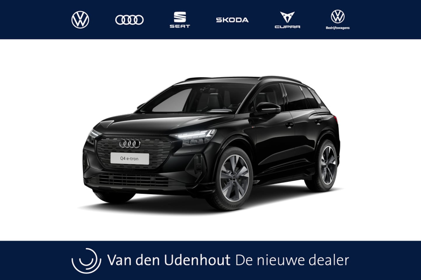 Audi Q4 e-tron - Q4 45 e-tron 286 1AT S edition Competition | Achterklep, automatisch bedienbaar | Achterui - AutoWereld.nl