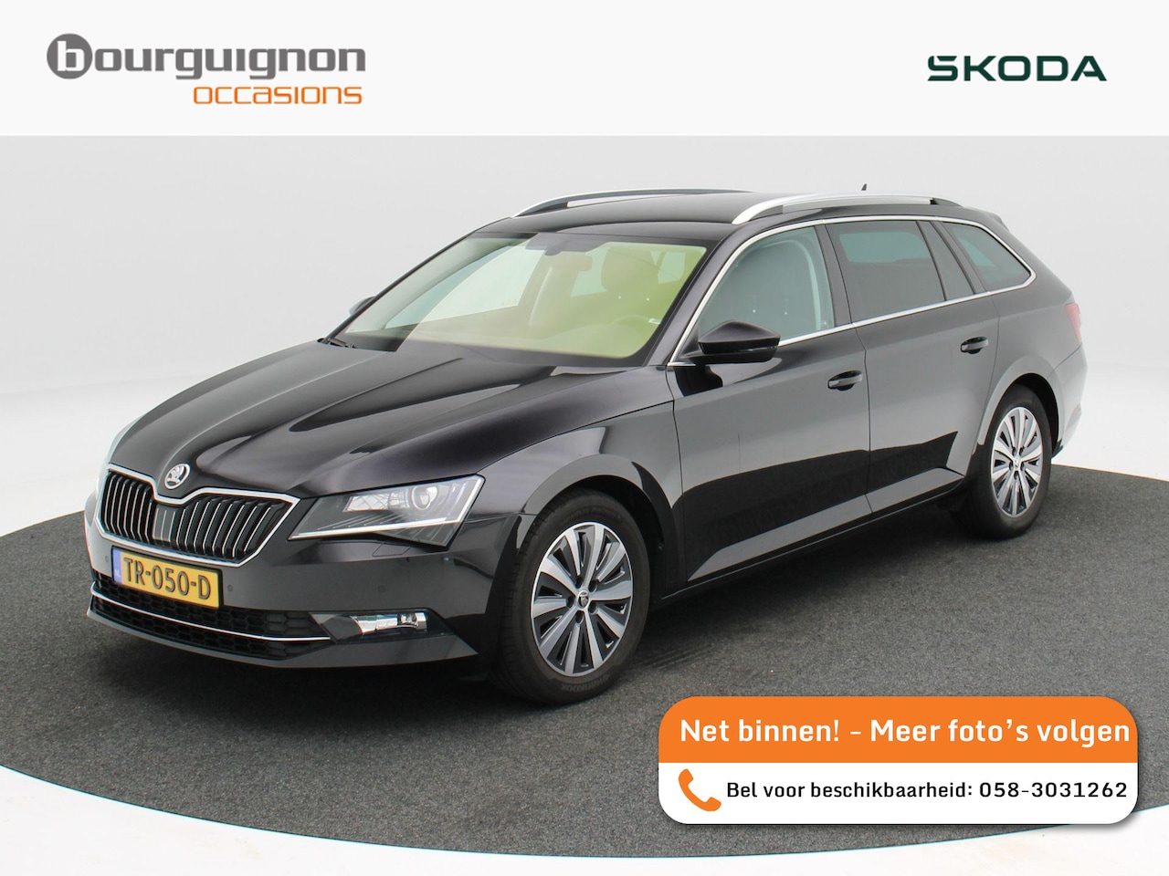 Skoda Superb Combi - 1.6 TDi 120 Pk Greenline Business | Stoelverwarming | Climatronic | Cruise Control | Parke - AutoWereld.nl