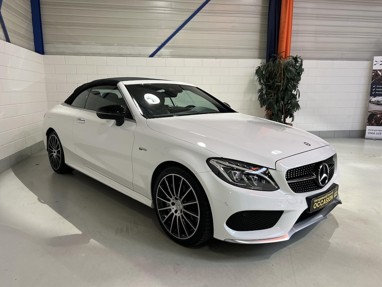 Mercedes-Benz C-klasse Cabrio - C43 AMG 367pk V6T 9G 4M Sportuilaat, Burmester, Memory, Camera - AutoWereld.nl