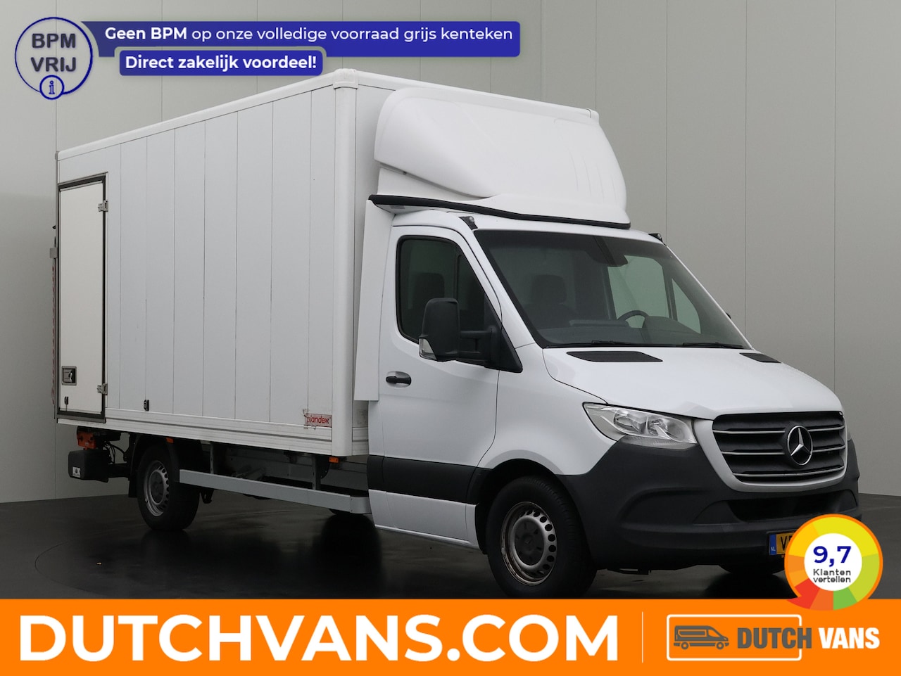 Mercedes-Benz Sprinter - 316CDI Bakwagen+Laadklep | Zijdeur | Dakspoiler | 3500Kg Trekhaak | Camera | Airco | Cruis - AutoWereld.nl