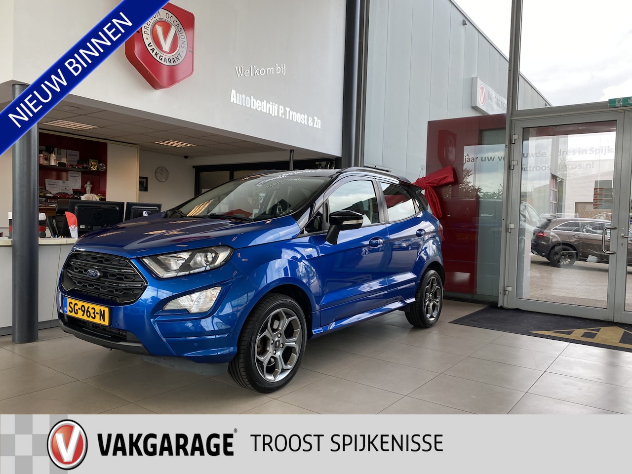 Ford EcoSport - 1.0 EcoBoost ST-Line 1.0 EcoBoost ST-Line,1e Eigenaar,Dealeronderhouden,Navigatie,Achteruitrijcamera,Spraakbedi - AutoWereld.nl