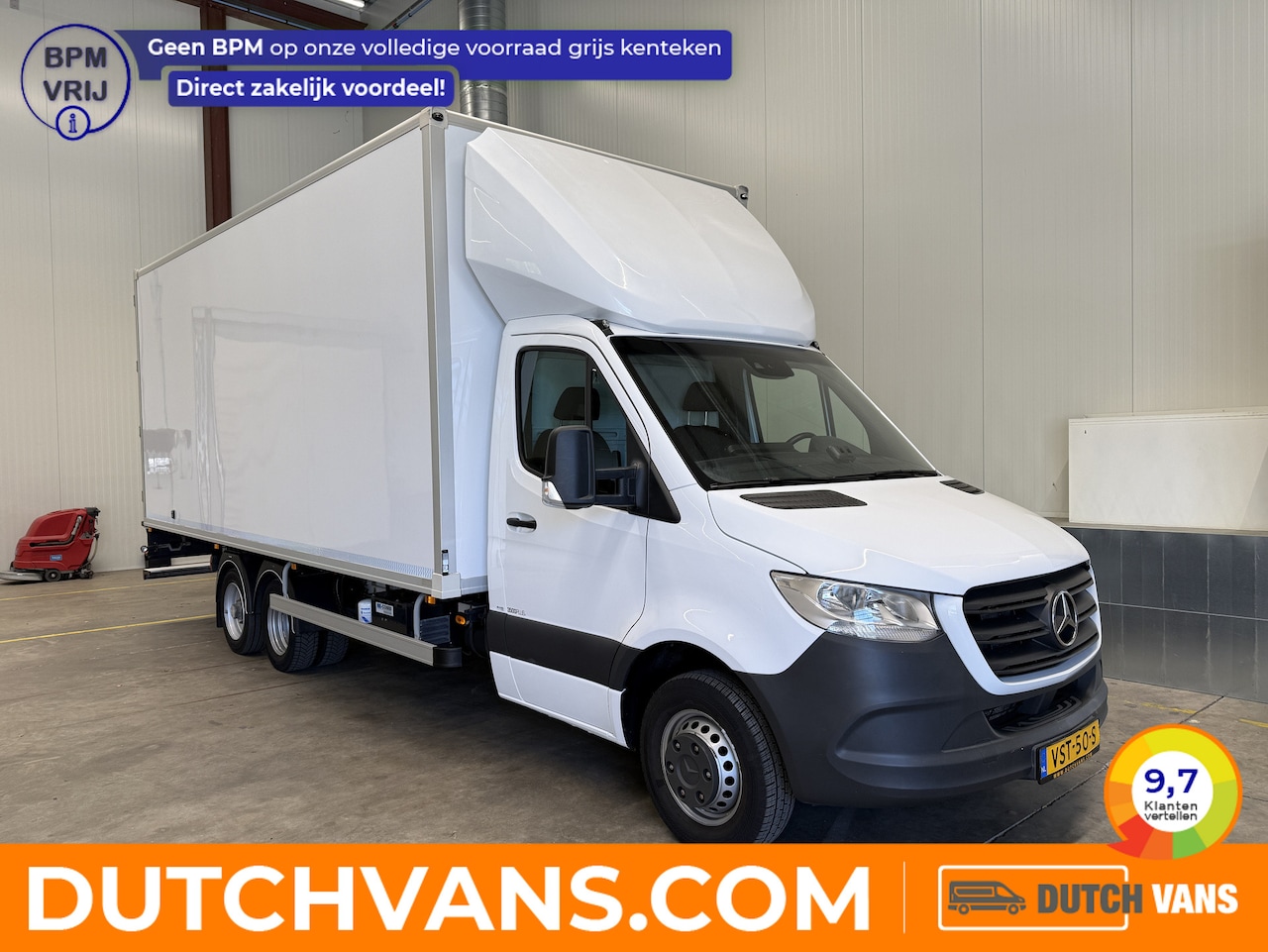 Mercedes-Benz Sprinter - 515CDI 9G-Tronic Automaat Bakwagen BE-Clixstar | Navigatie | Camera | Dakspoiler | Betimme - AutoWereld.nl