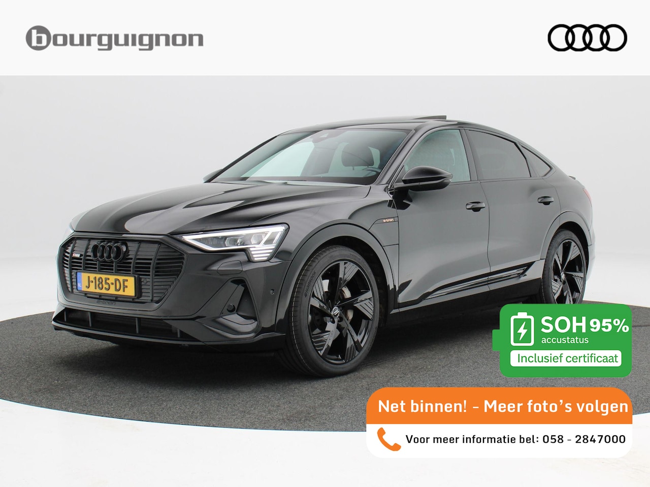 Audi e-tron Sportback - 50 quattro S-Line 71 kWh 313 Pk | Panorama dak | Cruise Control | Stoelverwarming | Camera - AutoWereld.nl