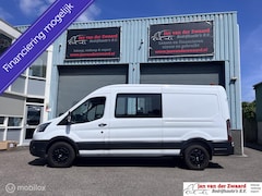 Ford Transit - 350 2.0 TDCI Euro 6 L3H2 Ambiente Dubbele Cabine Navi Airco Ceuise control Trekhaak