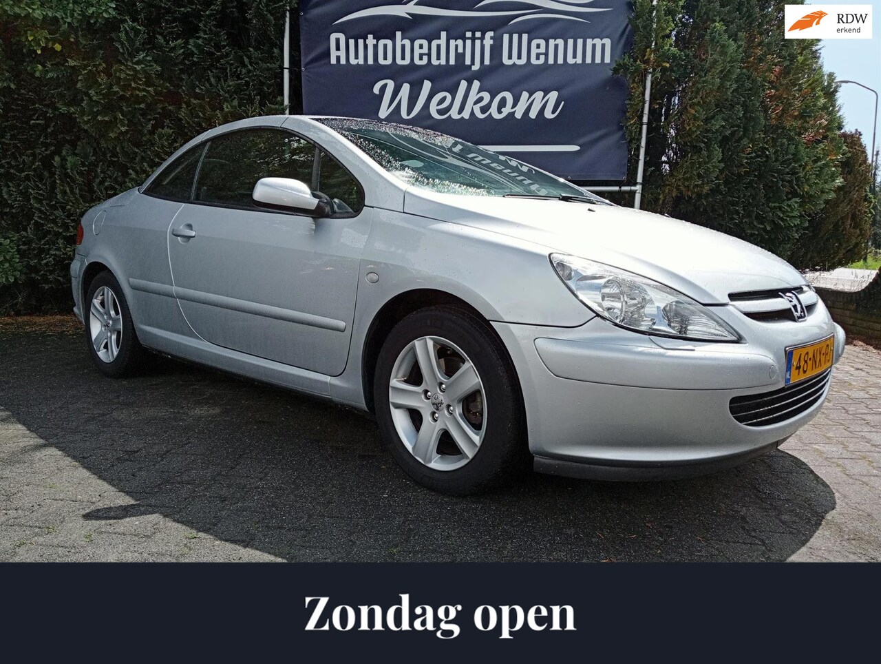 Peugeot 307 CC - 2.0-16V Leder, Climate & Cruise control, LM velgen, enz. - AutoWereld.nl