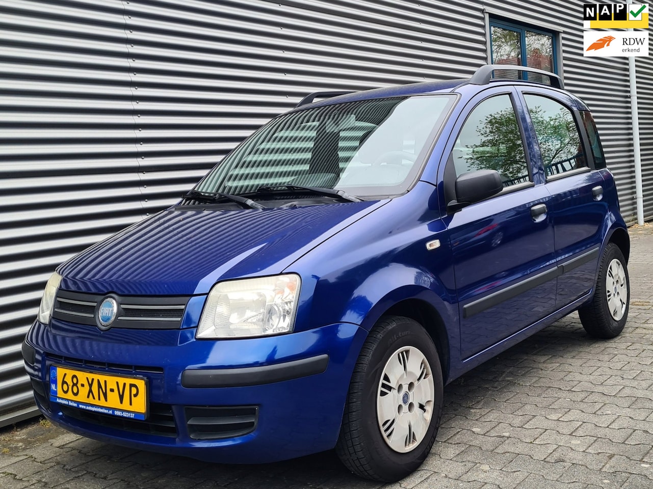 Fiat Panda - 1.2 Dynamic 5drs 08-2007 Blauw Metallic 113dkm NAP!! - AutoWereld.nl