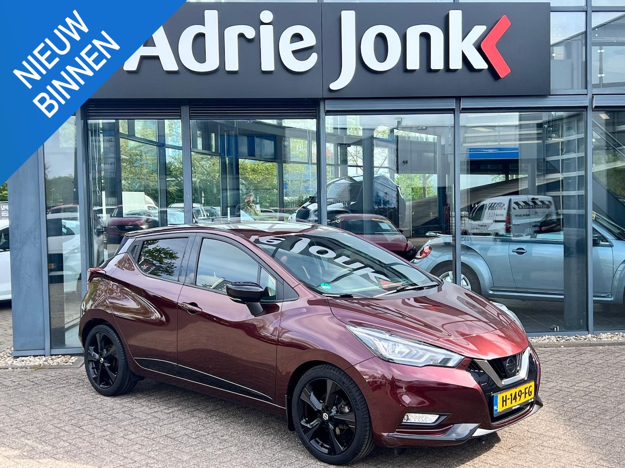 Nissan Micra - 1.0 IG-T N-Style | LEDER INTERIEUR | A. CAMERA | KEYLESS START | FULL MAP NAVIGATIE | STOE - AutoWereld.nl