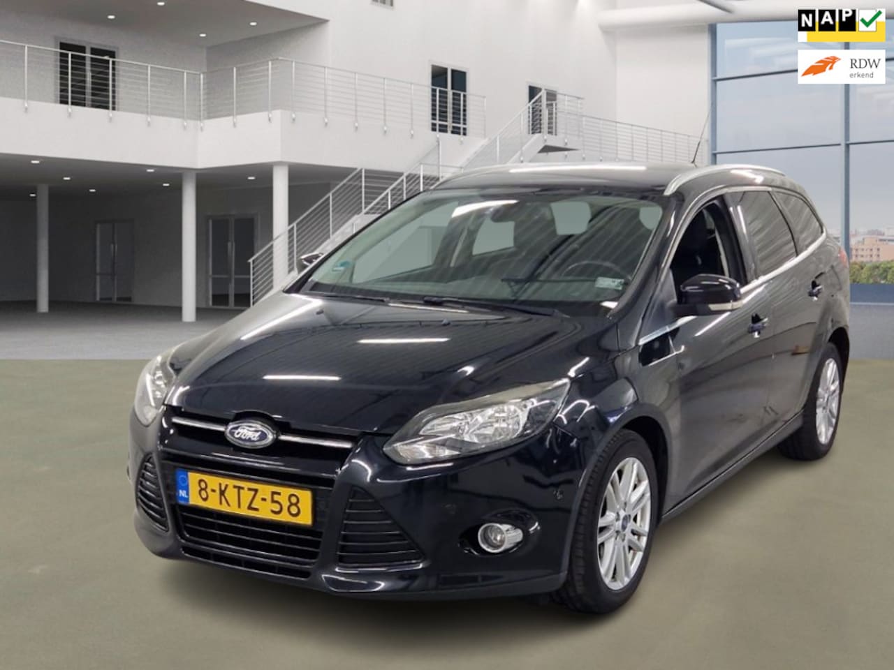 Ford Focus Wagon - 1.6 TDCI ECOnetic Lease Titanium 1.6 TDCI ECOnetic Lease Titanium - AutoWereld.nl
